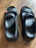 卡骆驰crocs经典泡芙凉鞋舒适耐磨坡跟泡芙鞋户外拖鞋|207670 黑色-001(含智必星) 37 (230mm) 38 实拍图