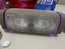 索尼（SONY）SRS-XB33 防水重低音 无线扬声器/蓝牙音响 三维音效 约24小时续航 IP67防水防尘 灰褐色 实拍图