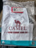 骆驼（CAMEL） 运动短袖T恤春夏情侣款宽松透气休闲跑步健身运动上衣 6002，白色，男 XL 实拍图