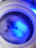 小鸭 3公斤全自动波轮迷你洗衣机 婴儿迷你小洗衣机 经典蓝光款 WBZ368L 实拍图