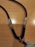 素绳坊高档手工编织项吊坠挂绳蜜蜡和田玉水晶观音佛男女调节款项链绳子 银长管和田玉款黑绳 实拍图