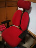 普格瑞司电脑椅子家用电竞座椅游戏椅人体工学办公椅工程学双背椅PH-08BH 红色-双背椅国家专利设计 固定扶手 实拍图