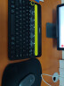 罗技（Logitech）K480 无线键盘 蓝牙键盘 ipad手机平板电脑键盘鼠标套装手机键盘外设键盘便携键盘 K480黑+Pebble鹅卵石（黑） 实拍图