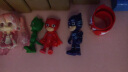 睡衣小英雄（PJ Masks）蒙面睡衣侠玩具套装声光人偶惯性滑滑车可动人偶儿童玩具 可动人偶猫小子 实拍图