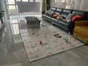 澳乐（AOLE-HW）婴儿折叠爬行垫加厚xpe无味免洗爬爬垫宝宝地上游戏防护双面地垫 180*200*1.5CM 小王子+小公主 实拍图