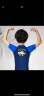 特步（XTEP）儿童泳衣男童连体小中大儿童泳镜泳帽游泳套装 藏青色三件套 12#  实拍图