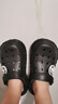SNOOPY史努比童鞋儿童拖鞋夏季轻便男女童花园沙滩洞洞鞋4950黑色40-41 实拍图