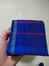 皇商全棉手 纯棉手绢男士大提花绅士手绢 男士全棉手帕口袋巾手绢大 J青花瓷深紫+图腾绿+儒雅蓝白边 实拍图