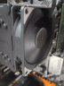 九州风神（DEEPCOOL)玄冰400 EX CPU风冷散热器（鳍片加量/多平台/支持AM4/4热管/黑化双风扇/附带硅脂） 实拍图