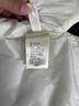 花田衣亩90%白鹅绒服马甲女2025新款秋冬季中式大衣内搭立领羽绒短款背心 白色 90%鹅绒马甲 M 推荐体重（100-115斤） 实拍图