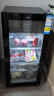 [带冷冻室可制冰】海尔（Haier）冰吧水果冷藏柜茶叶保鲜柜立式冰柜展示柜办公室冰箱单门透明玻璃小型 LC-121D/121升/1.055米高 晒单实拍图