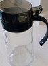 欣美雅 油壶玻璃油罐厨房家用油瓶装油容器酱油醋调料瓶醋壶油罐壶 深空黑600毫升+标签+杯刷 实拍图