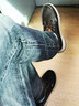 斯凯奇（Skechers）皮鞋男商务休闲鞋百搭简约秋软底男鞋棕色65869 CHOC/巧克力色 40 实拍图