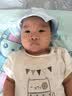 Kordear 婴儿帽子0-6个月夏天新生儿帽子 女夏季薄款男宝宝纯棉纱布遮阳帽初生平檐渔夫帽夏 蓝底白云 帽围43cm（建议0-3个月） 实拍图
