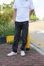 真维斯（Jeanswest）牛仔裤男秋季新款高腰直筒修身弹力九分裤小个子百搭显瘦烟管裤 靓蓝色 34 码(2尺7) 实拍图