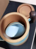 叁旬 山峦旅行茶具便携式功夫茶具日式泡茶壶陶瓷一壶四杯户外快客杯 实拍图
