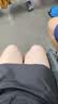 迪卡侬（DECATHLON）运动短裤女跑步健身徒步宽松夏训练速干休闲裤户外裙裤短裙 黑灰色 34 实拍图