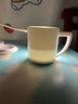 玉蝶 景德镇茶杯陶瓷过滤杯子带盖家用水杯青瓷办公室茶水分离泡茶杯 玲珑居下 实拍图