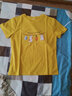 欧妤短袖t恤女2025夏季女装新款韩版宽松休闲体恤女上衣打底衫 黄色晾娃娃+粉色夏之味 L 建议100-110斤 实拍图