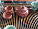 景舟石瓢 宜兴纯全紫砂壶手工泡茶壶家用功夫茶具套装 舍得 大红袍款150ml 实拍图