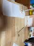美洲马（MEZVMV）【顺丰速发】实木书桌简约家用中小学生写字台式电脑桌卧室学习桌 原木色【水性环保漆】 80*60*75cm 实拍图