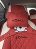 布兰特 布艺汽车坐垫全包四季通用座垫座套卡通刺绣座椅套五座全车套 考拉-慕斯红-卡通版 实拍图
