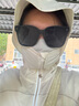 缘目（YUANMU）近视墨镜女偏光太阳镜男可配有度数带防紫外线开车定制防晒眼镜 0度平光不近视（偏光） 实拍图