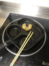 中帥中帅煎锅铸铁锅早餐锅煎蛋神器无涂层不粘锅牛排锅燃气电磁炉家用 中帅铁柄-早餐锅（三合一煎锅） 实拍图