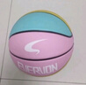EVERVON 篮球成人比赛训练室内外耐磨 橡胶彩虹7号防滑橡胶篮球EBX-7020 实拍图