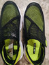 鸿星尔克童鞋男童网鞋夏季小童透气网面中大童一脚蹬跑鞋儿童运动鞋 正黑/荧光柠绿-男童 -偏小1码 38 实拍图