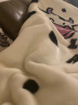 南极人（NanJiren）冬季毛毯被子加厚毯子双层拉舍尔单人午睡沙发盖毯婚庆保暖学生 奶牛 150cmX200cm约5斤 实拍图