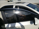 饰逸路汽车雨眉 挡雨板原车无损改装雨眉 车窗遮雨板晴雨挡车身装饰配件 丰田卡罗拉锐放荣放凯美瑞雷凌 实拍图