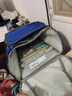 爱华仕小学生书包女孩护脊一三到六年级男儿童史努比减轻双肩背包大容量 海洋蓝 实拍图