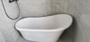 名位浴缸独立式双层进口亚克力保温贵妃独立式小户型家用成人欧式虎脚浴缸 美白色（进口加厚） 1.4米 晒单实拍图