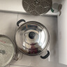 虎神 不锈钢加厚蒸笼蒸格汤锅双层商用家用煤气炉电磁炉锅具烝笼烝锅 32cm二层 实拍图