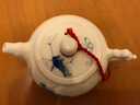 长物居茶壶功夫茶具陶瓷泡茶壶手抓壶景德镇青花瓷小茶壶陶瓷泡茶器家用茶水壶泡茶茶杯茶具壶冲茶沏茶 清荷 实拍图