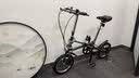 都市螳螂CMSBIKE一秒折叠自行车变速14寸小型超便携成人折叠户外小轮车 单速经典黑 实拍图