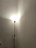 奥莱（AUROLITE） 北欧双头落地灯客厅沙发灯阅读子母灯落地灯卧室床头灯现代简约立式灯书房工作 亮光银，配2.5W和10W灯泡暖黄光 实拍图