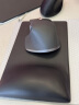 宜丽客（ELECOM） 护腕垫 进口硅胶人体工程学 键盘垫 鼠标垫防鼠标手办公家用 键盘垫 陨石黑 实拍图