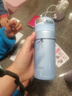 虎牌（TIGER）保温杯保冷杯节日礼品男女同款MMX-A021-AS浅蓝色200ML 实拍图