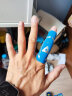 AQ篮球排球指关节护指装备运动护具蓝色直筒款B30912 L/XL指围6.4-7cm 实拍图