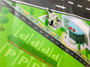 大号儿童城市交通场景地图北欧玩具汽车道路公路停车场爬游戏 路标+红绿灯+加大城市地图 实拍图