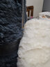 Y U-LIVE轻奢仿兔毛隔凉地毯卧室客厅满铺网红女生房间毛绒撸猫感飘窗长绒 兔毛米白色【长毛升级加厚加密】 50cmx160cm【特价款】 实拍图