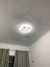 亦夏LED吸顶灯卧室灯客厅灯简约现代大气超薄圆北欧餐厅阳台过道灯具 黑色60cm白光 实拍图