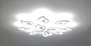 富丹娜 灯具套餐吸顶灯组合后现代客厅灯三室两厅简约全屋大气奶油风风 套餐2 无极款白框三室两厅包安装 实拍图