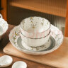 樱之歌陶瓷餐具套装6件套碗盘勺子家用2人食曼陀罗华系列 实拍图
