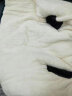 冰瑶（BINYAO）奶奶装棉袄加绒加厚女中老年人女装冬装妈妈棉衣短款老太太棉服 树叶青 3XL（建议110-130斤） 晒单实拍图