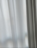 家菲百叶纱透光不透人卧室阳台窗帘纱帘梦幻飘逸2024新款白色窗纱客厅 百叶纱-月光白 宽2米 高2米挂钩款1片 米 实拍图