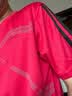 昇亿 运动套装男夏季短袖T恤运动短裤篮球服运动健身速干衣羽毛球男士足球装跑步服短裤训练衣休闲夏天春秋 热火红 XL 实拍图