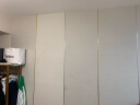 斯图（sitoo）亚麻墙纸自粘墙布背景墙咔板无缝全屋防水加厚壁纸客厅卧室翻新布 8mm*2.8米长银色卡条 实拍图